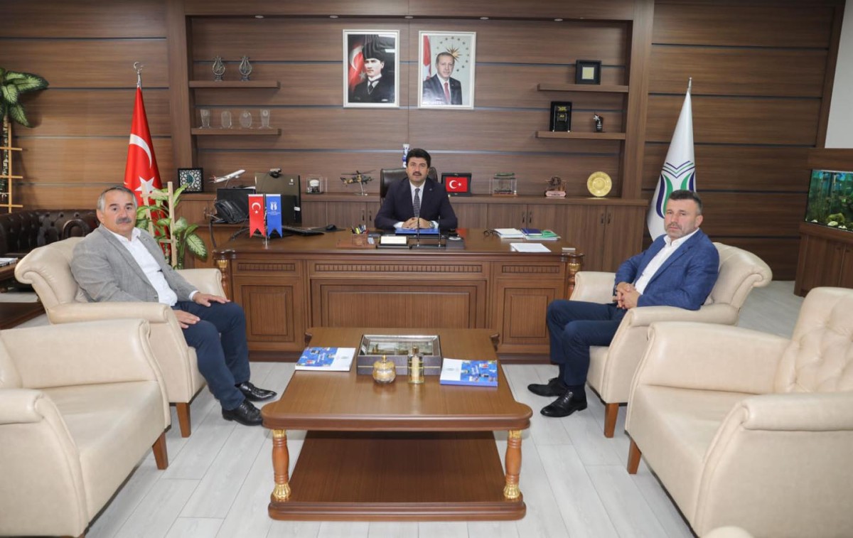 Başkan Özen, Sarıbıyık, İnanç ve Doğuş’ a Ziyarette Bulundu