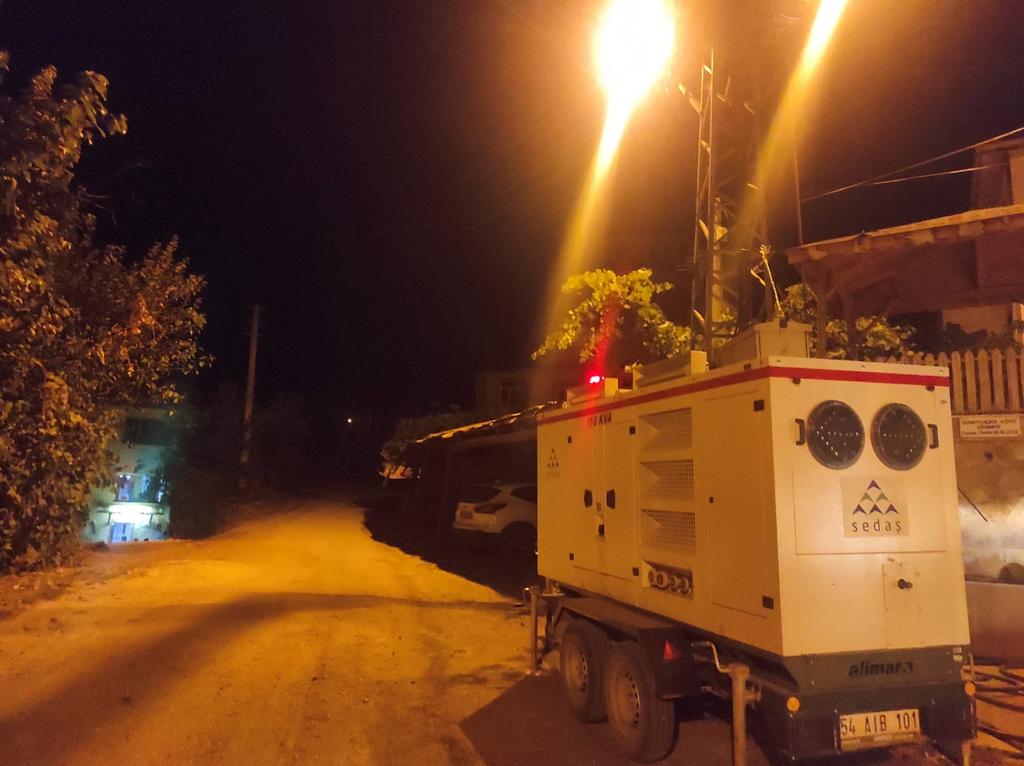 SEDAŞ, Bolu’da orman yangınına karşı seferber oldu