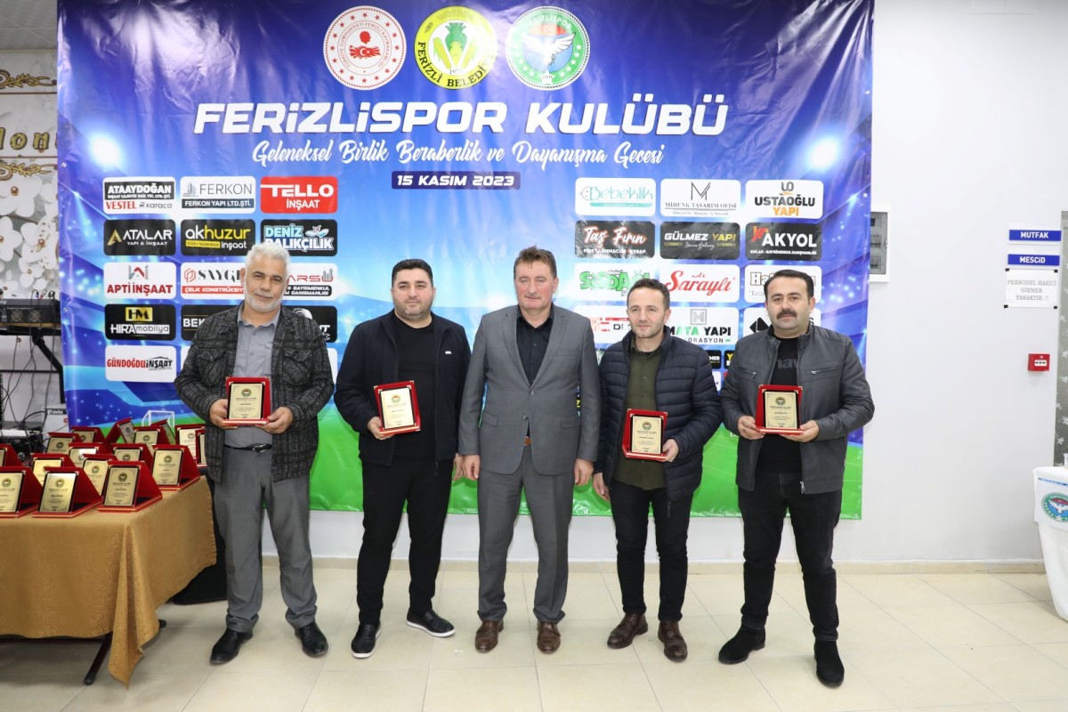 Ferizlispor Dayanışma Gecesi: Ferizli'nin Birlik ve Beraberlik Şöleni