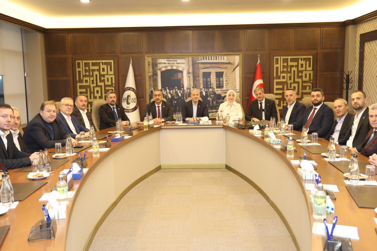 Milletvekillerinden SATSO’ya Ziyaret