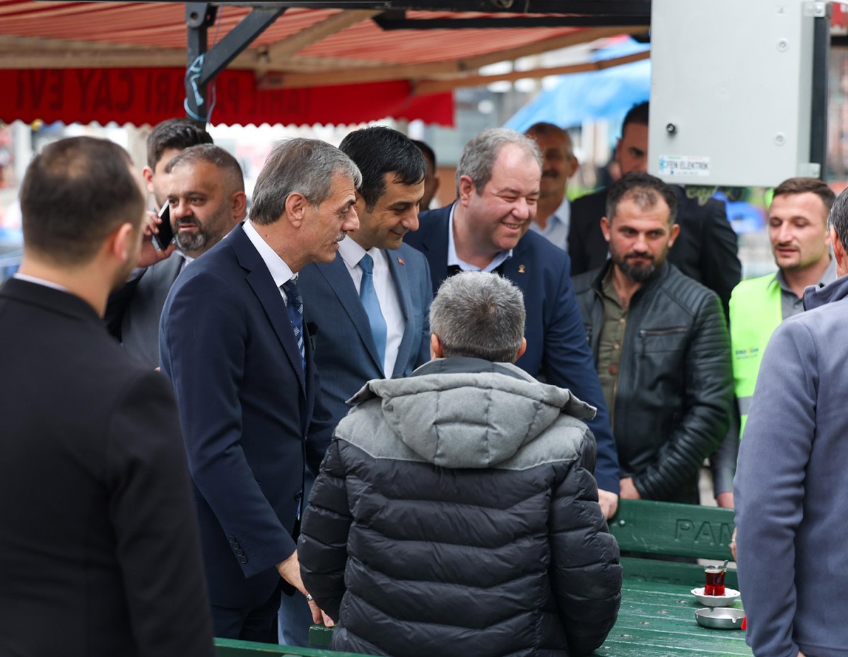 Başkan Adayı Yusuf Alemdar Pamukova’da