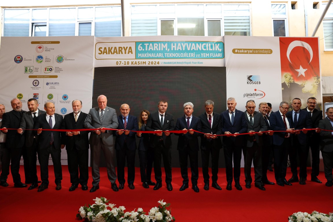 SAKARYA 6. TARIM VE HAYVANCILIK FUARI HENDEK’TE  AÇILDI
