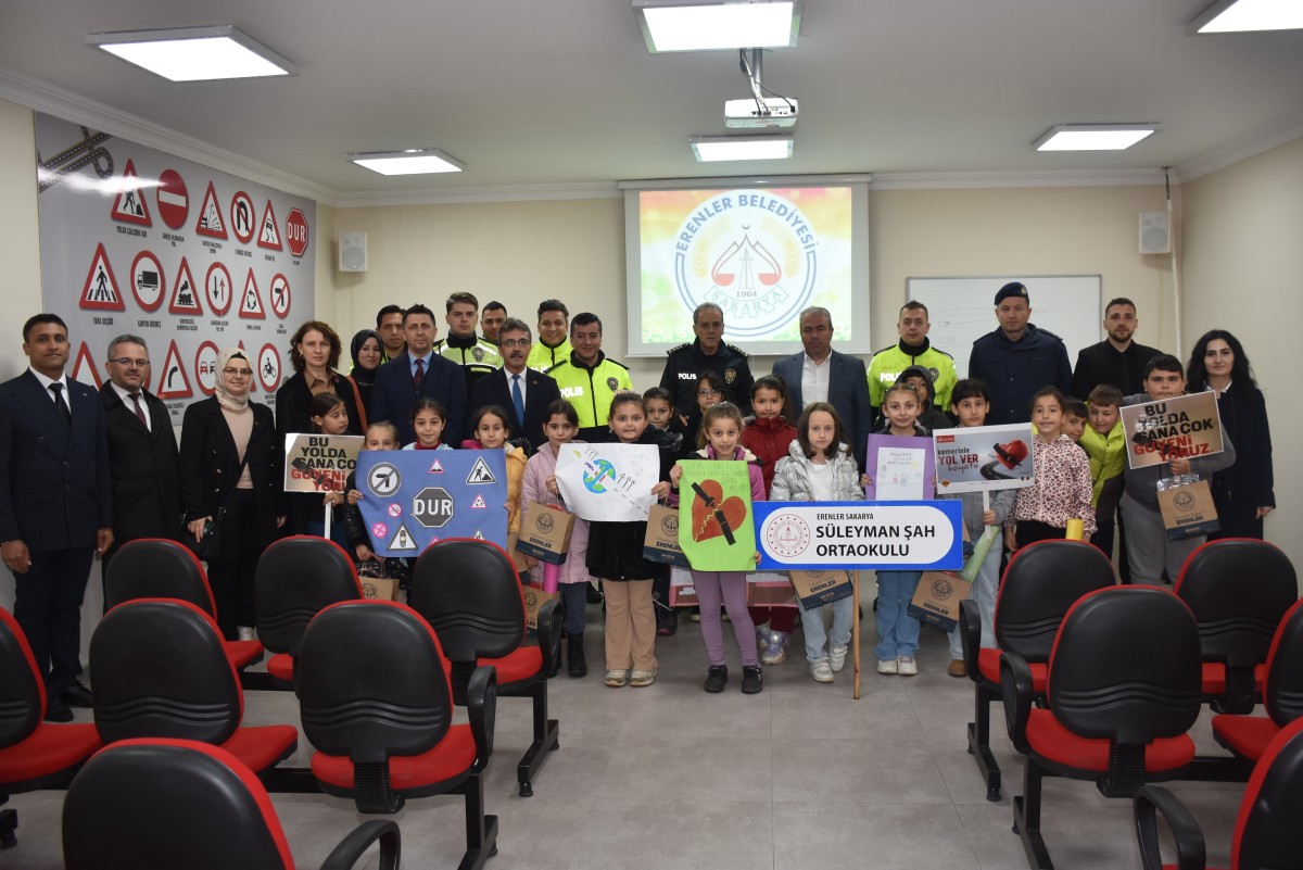 ERENLER’DE TRAFİK VE İLK YARDIM HAFTASI ETKİNLİKLERLE KUTLANDI