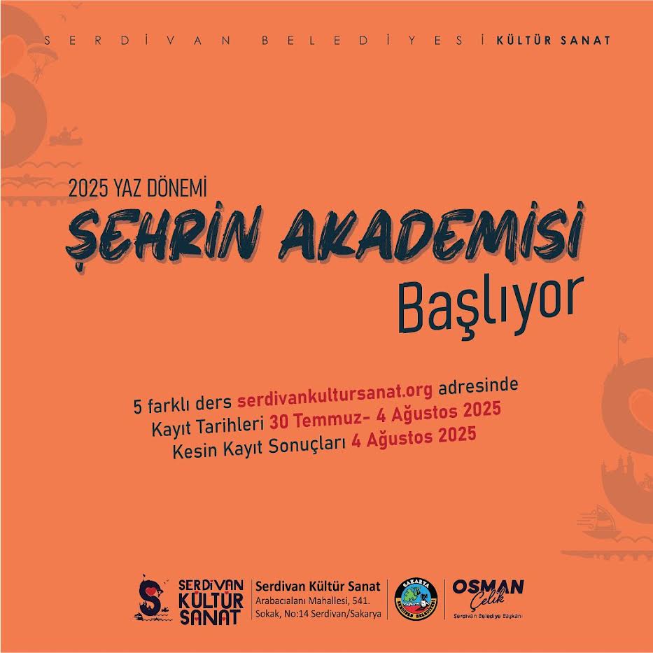 Serdivan Kültür Sanat’ta Yetişkin Akademisi Başlıyor