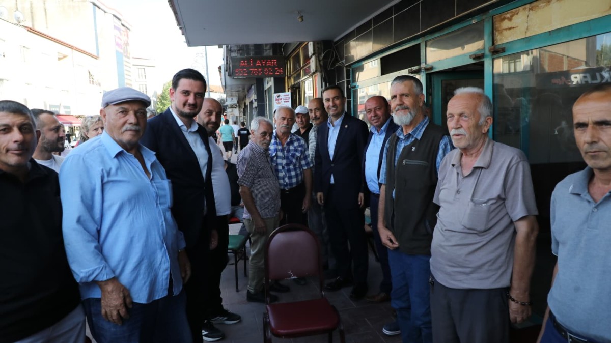 İYİ Parti Milletvekili Akburak, Ferizli'de İncelemelerde Bulundu