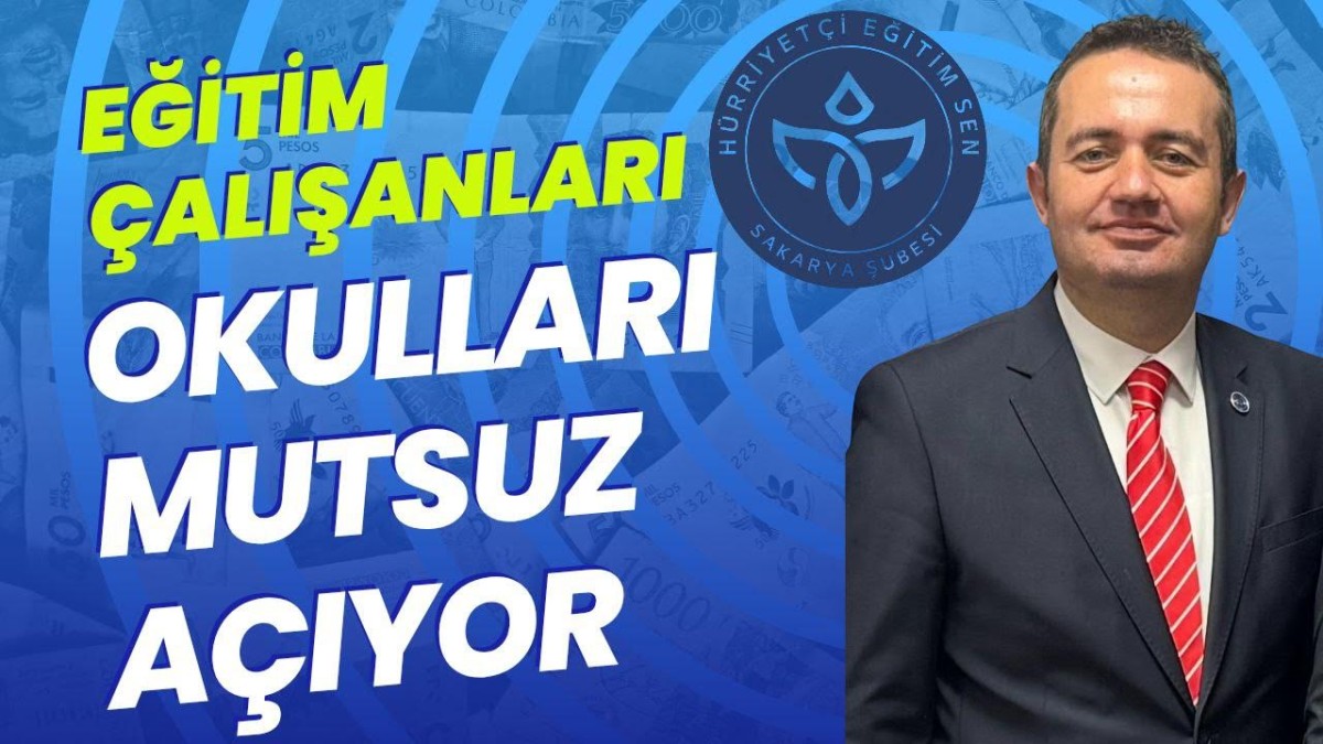 Başkan Kılkaya; Eğiim Çalışanları Okulları Mutsuz Açıyor 