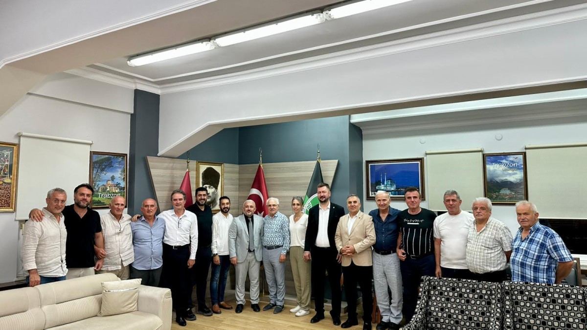 Refah Partisi İl Başkanı ve Trabzonlular Derneği’ne Dostane Ziyaret