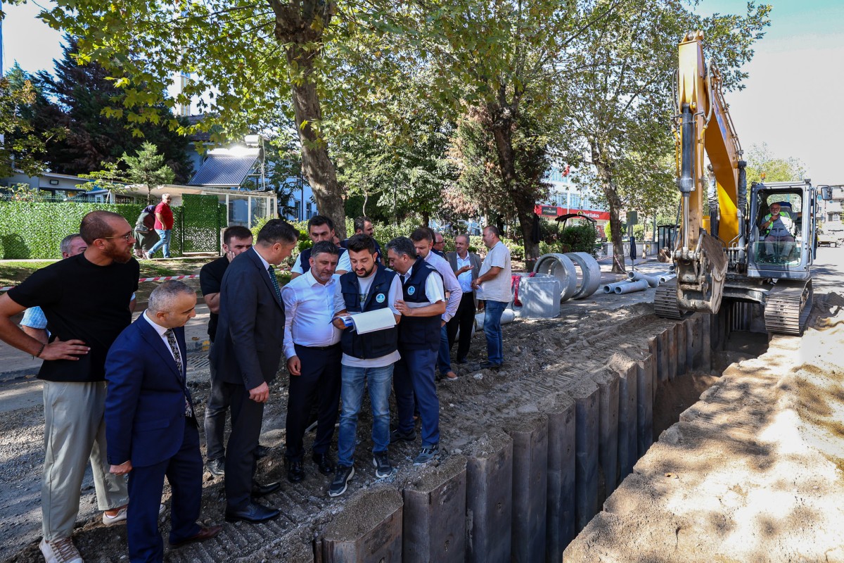 Söğütlü’nün dev altyapı yatırımında çalışmaları hız kazandı: