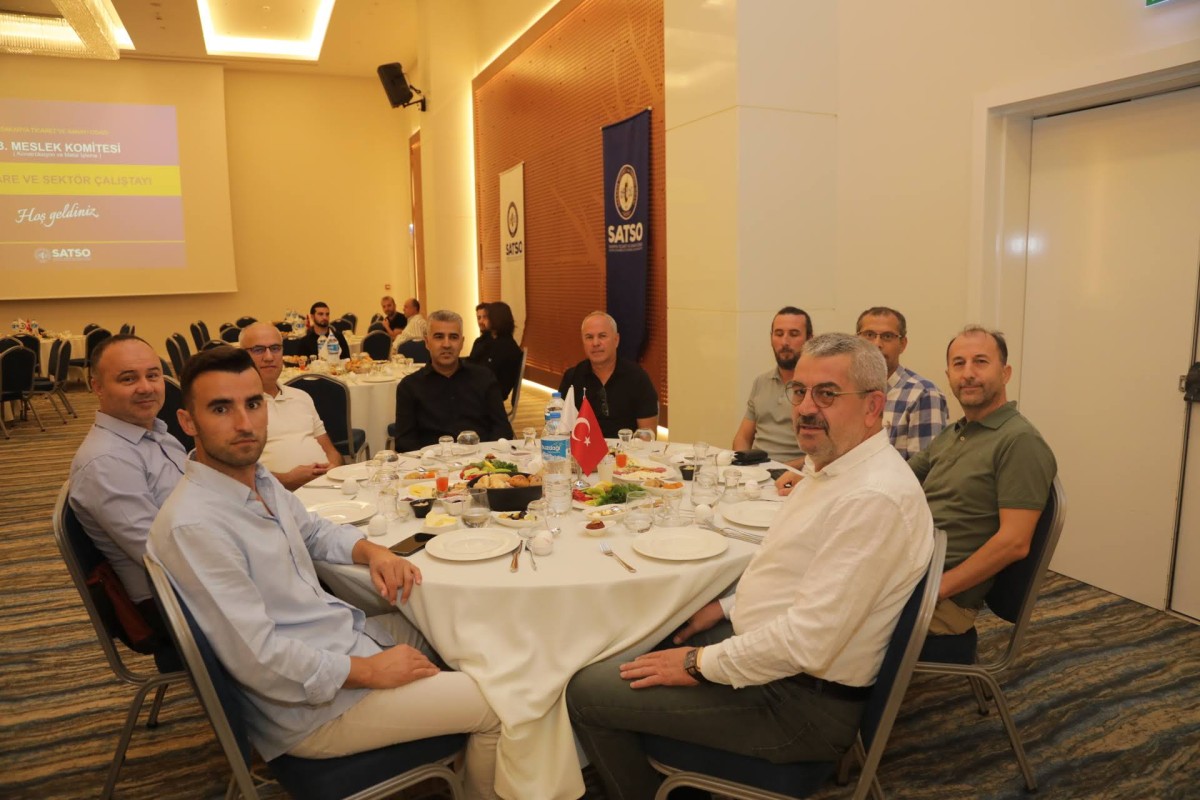 SATSO 23. Meslek Komitesi İstişare ve Sektör Çalıştayında Bir Araya Geldi
