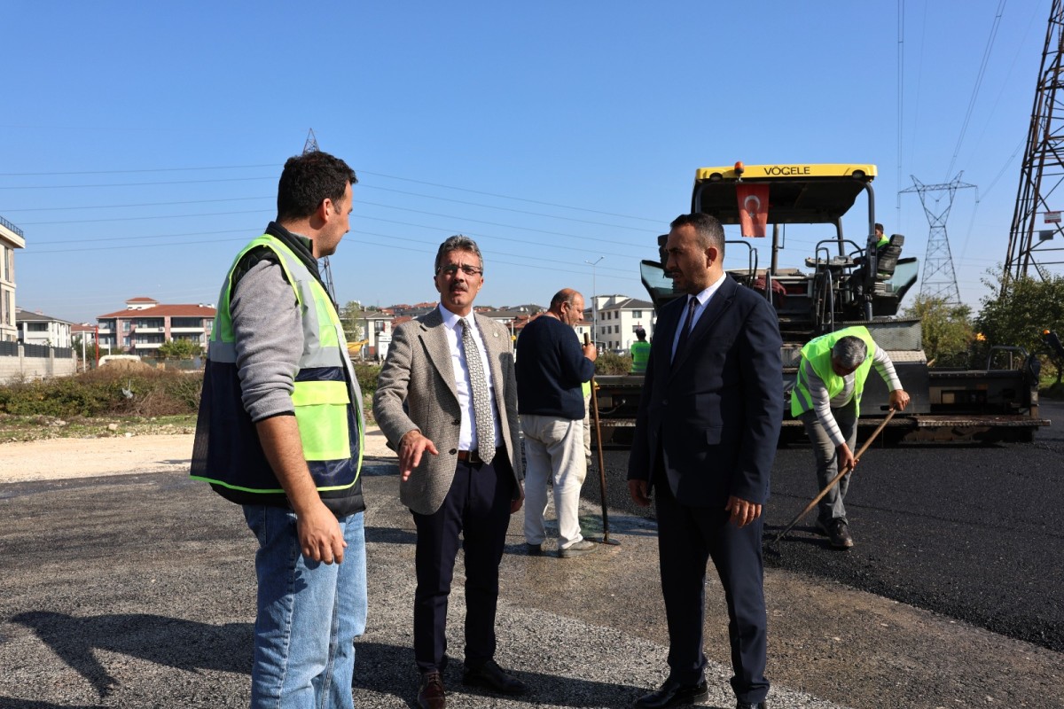 Erenlerde Asfalt Çalışması 