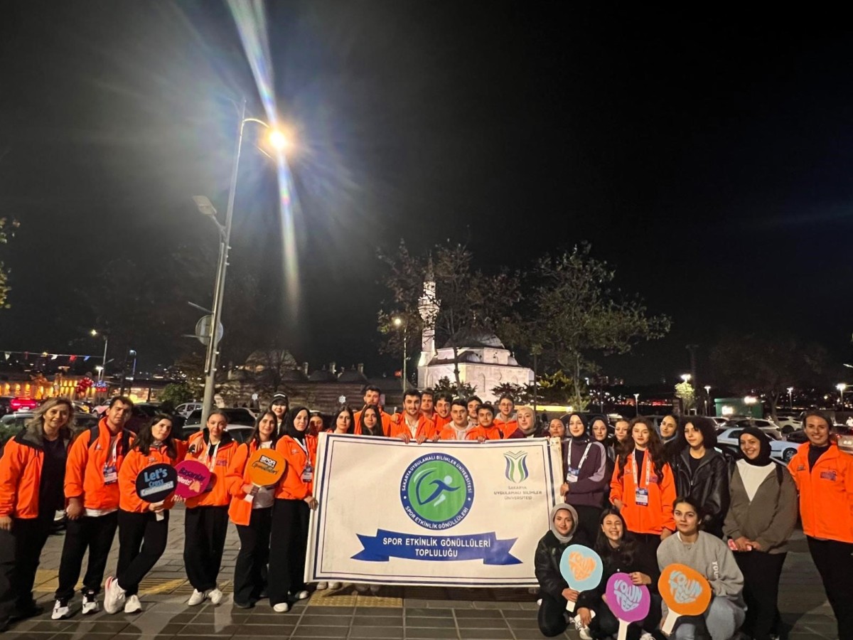 SUBÜ Öğrencileri İstanbul Maratonu’nda Görev Aldı