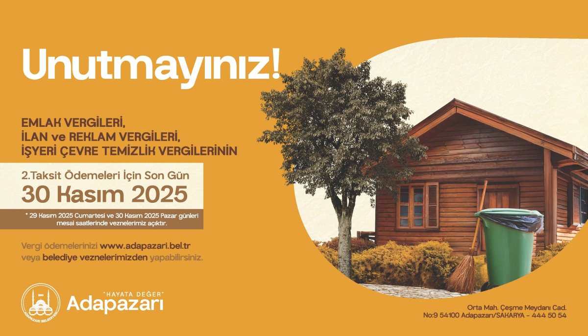 Vergide Son Gün 30 Kasım