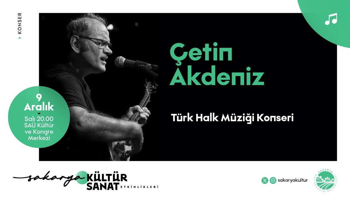 Türk Halk Müziği esintisi Sakarya’da