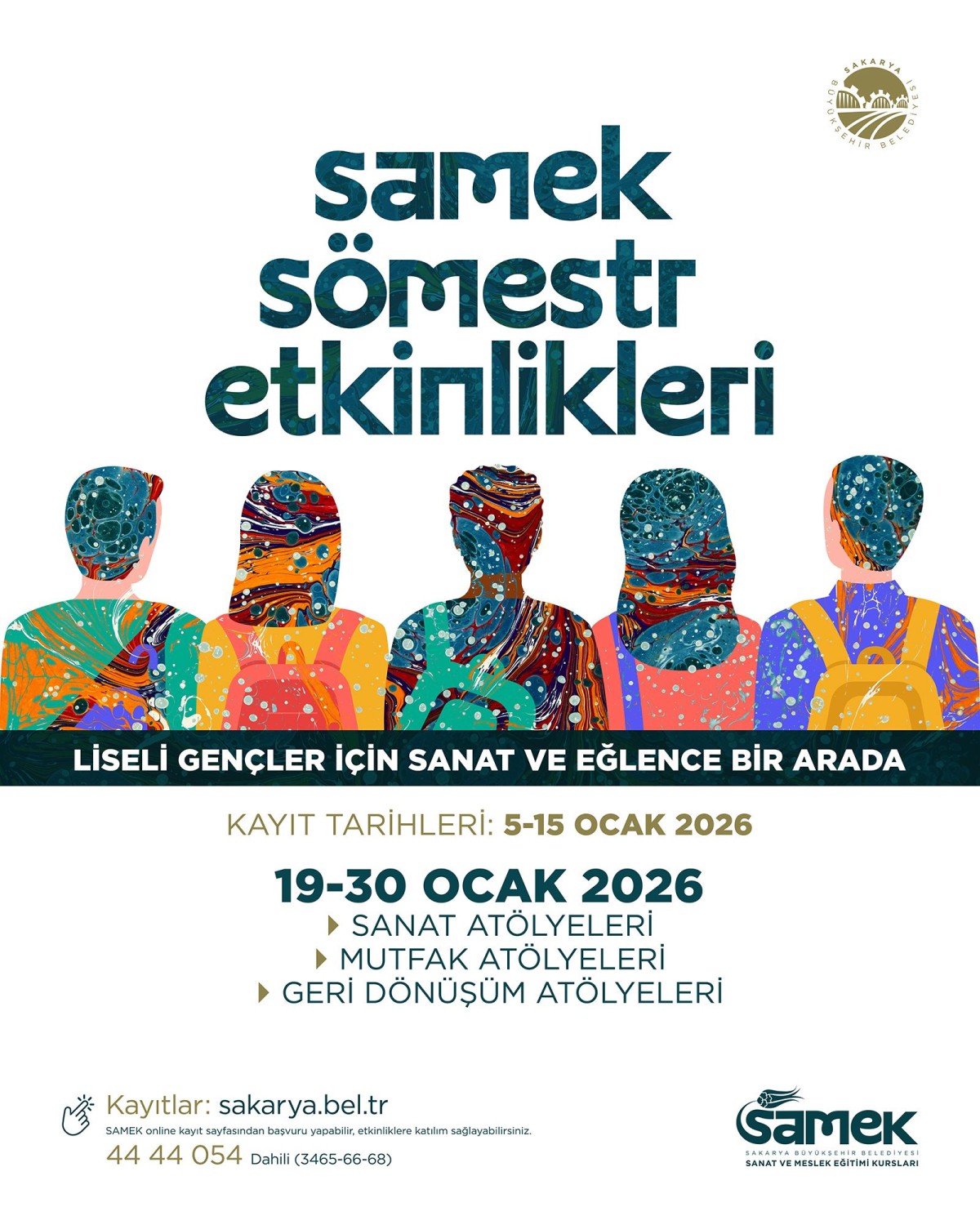 SAMEK’te Sömestr Etkinlikleri Başlıyor