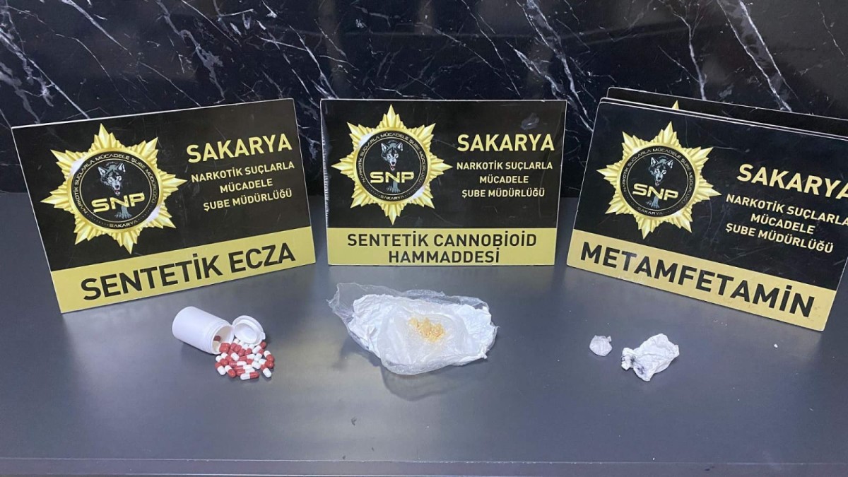 Sakarya’da Uyuşturucu Operasyonu