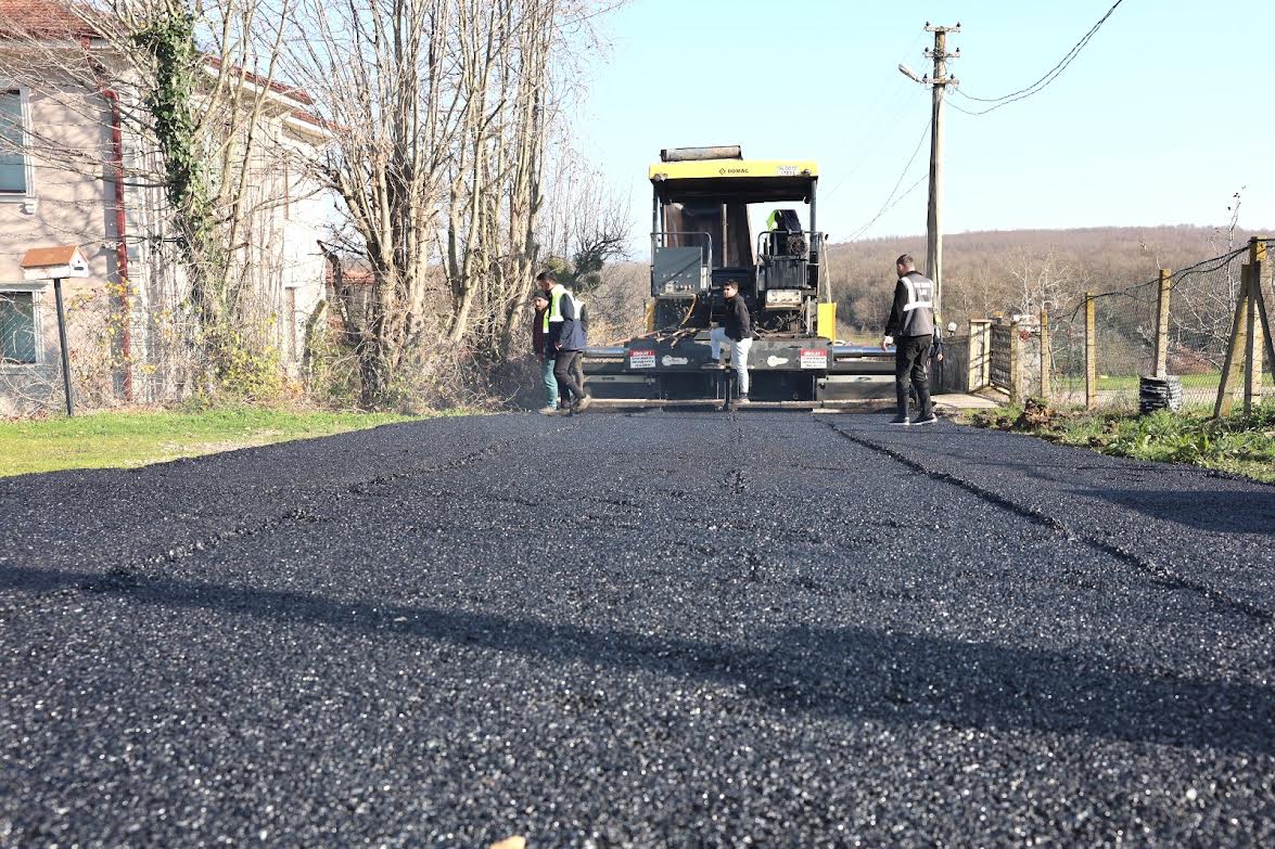 Kayalar Memduhiyede Yollar Yenileniyor 