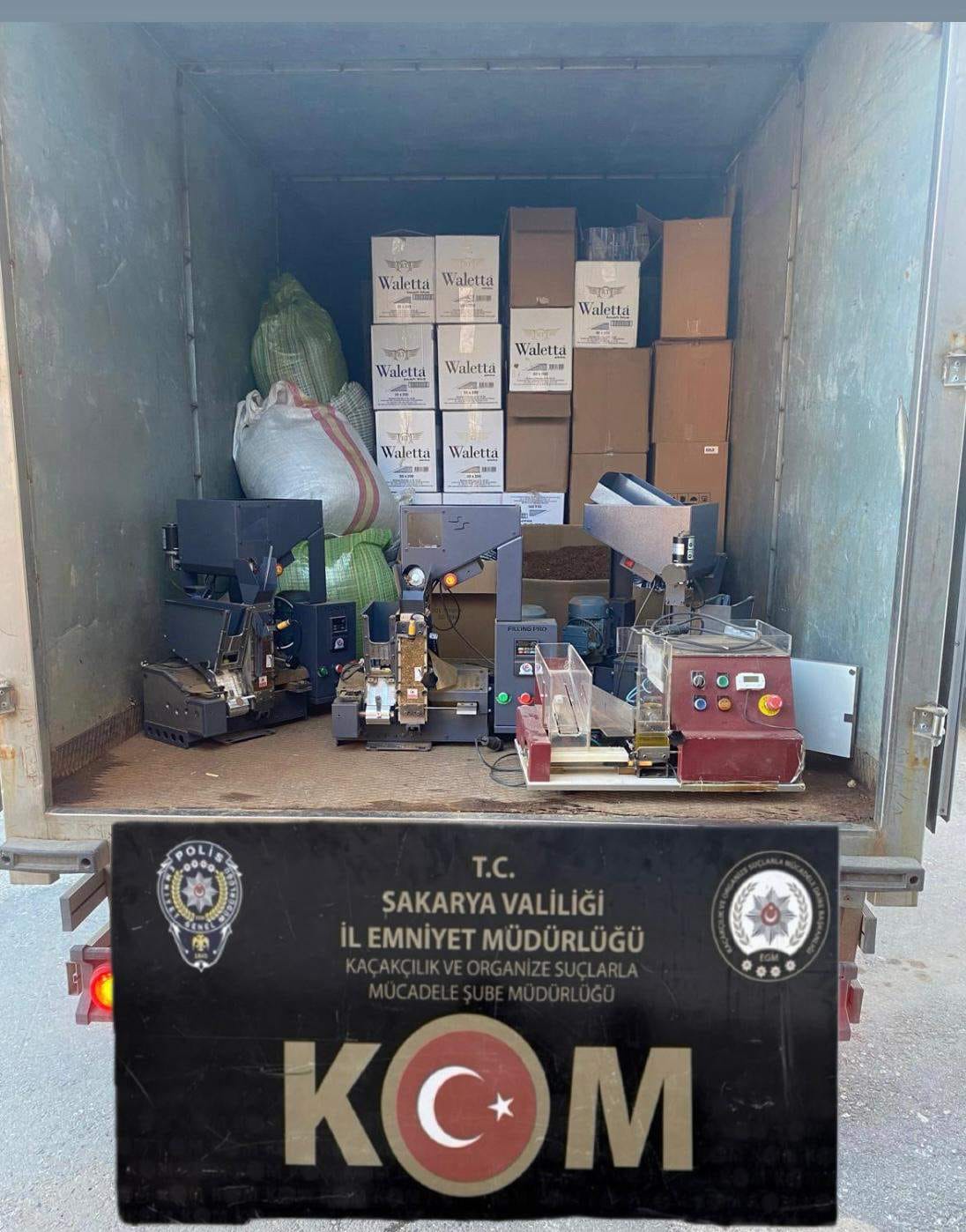 Kaçak Tütün ve Makaron Operasyonu: 1 Şüpheli Gözaltında