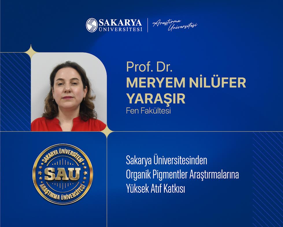 SAÜ'den Organik Pigmentler Araştırmalarına Yüksek Atıf