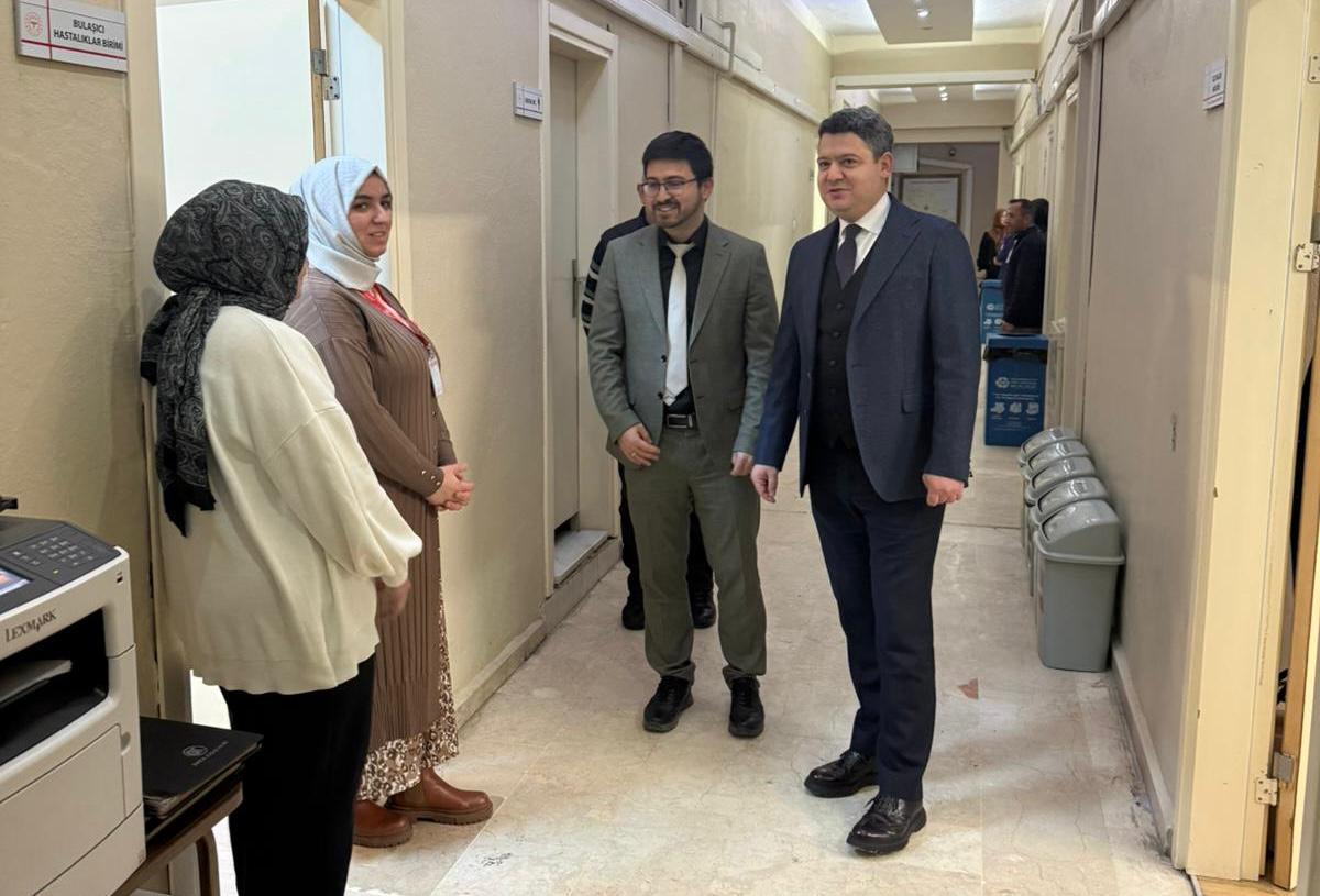 Kaymakam Gökpınar’dan Hendek İlçe Sağlık Müdürlüğü’ne Ziyaret