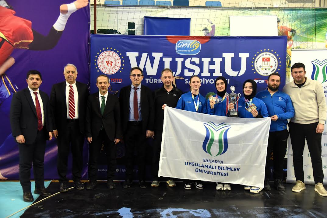 SUBÜ Wushu’da Türkiye Şampiyonu Oldu