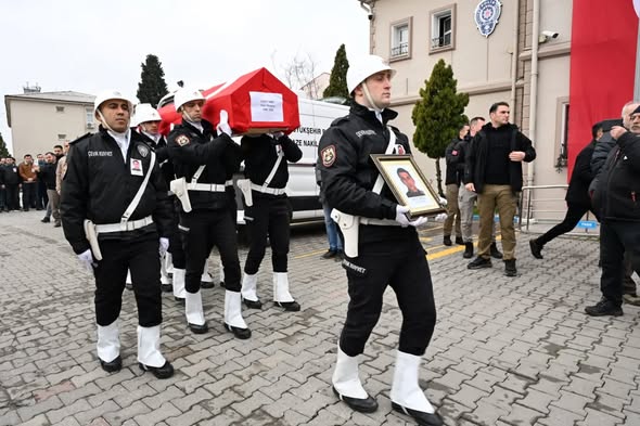 Polis Memuru Umut Sıbıç’a Veda