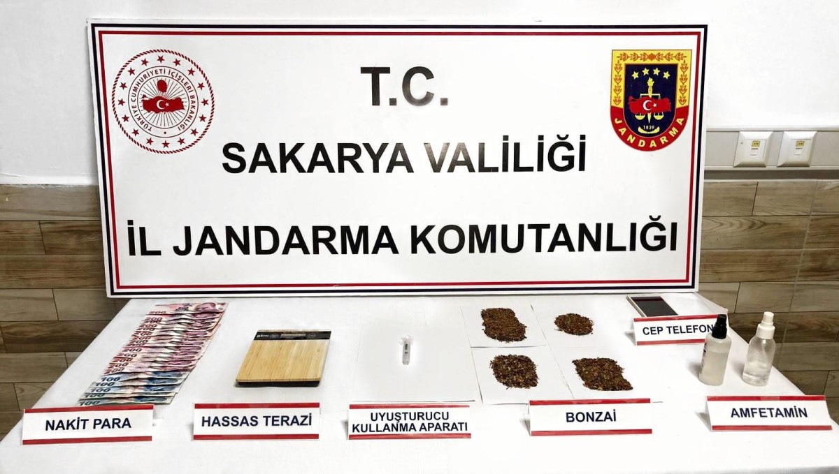 Sakarya Jandarmasından Karasu’da Uyuşturucu Operasyonu
