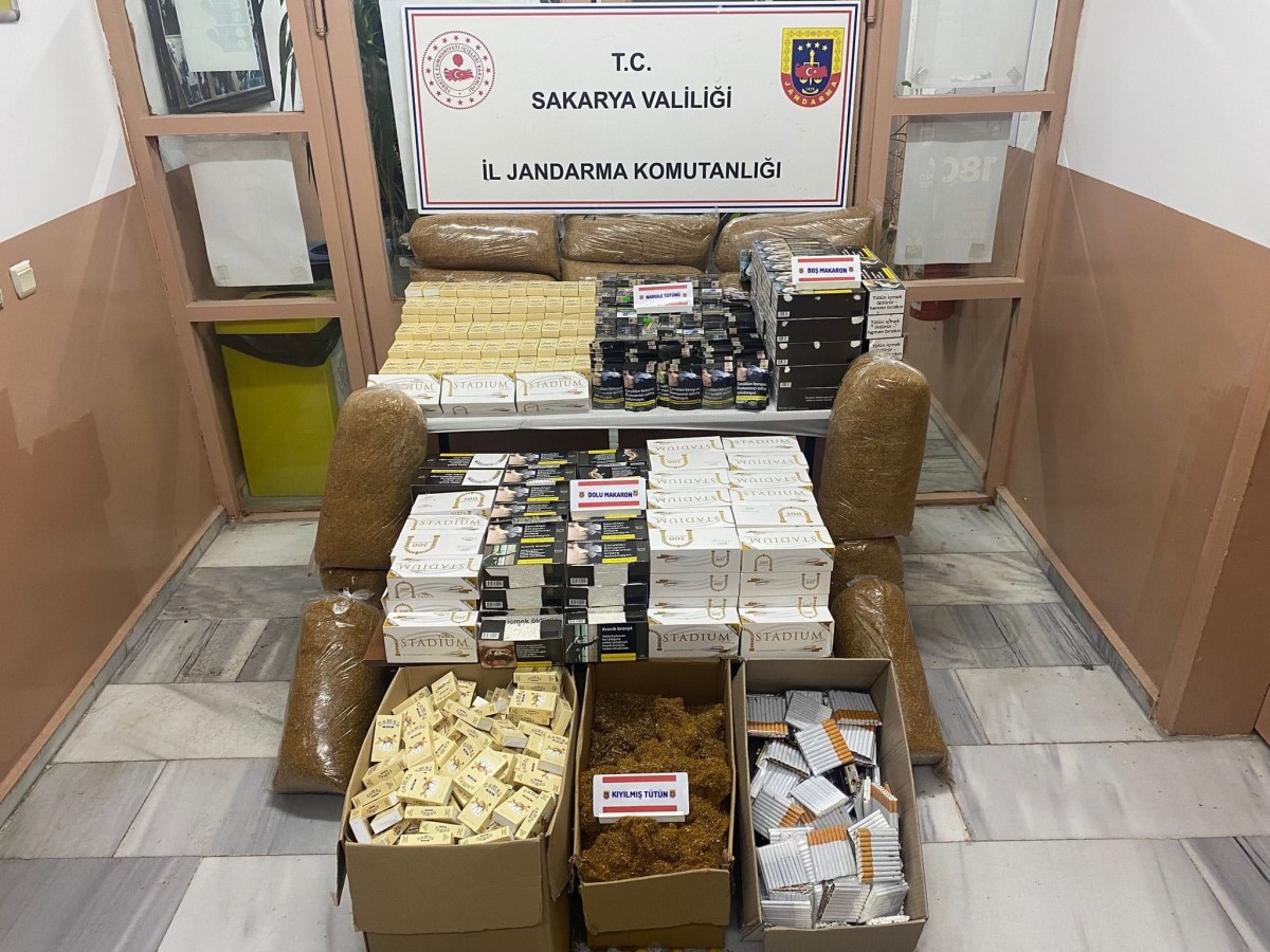 Sakarya’da Kaçakçılıkla Mücadele Operasyonu