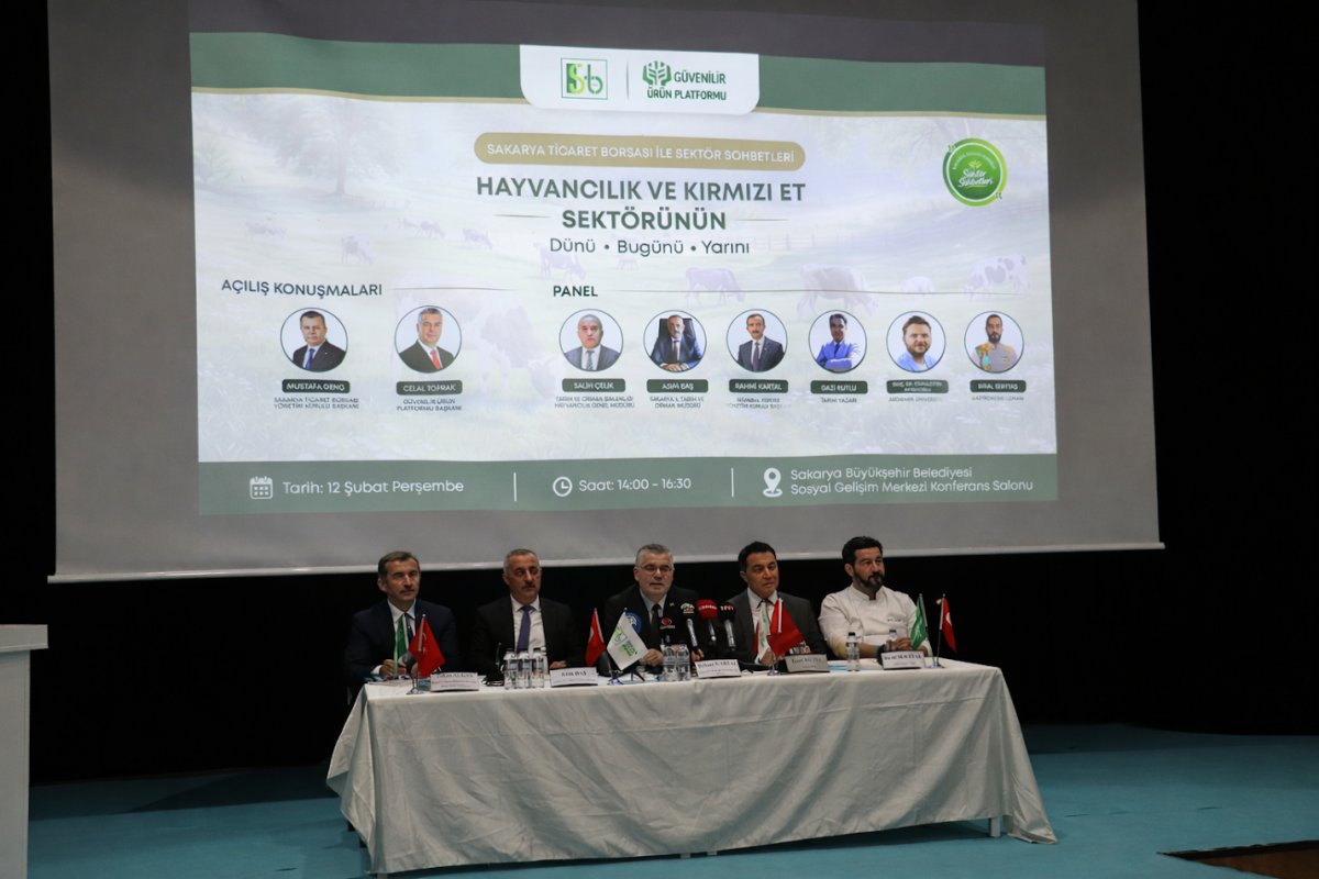 “Hayvancılık ve Kırmızı Et Sektörünün Dünü, Bugünü ve Yarını Anlatıldı