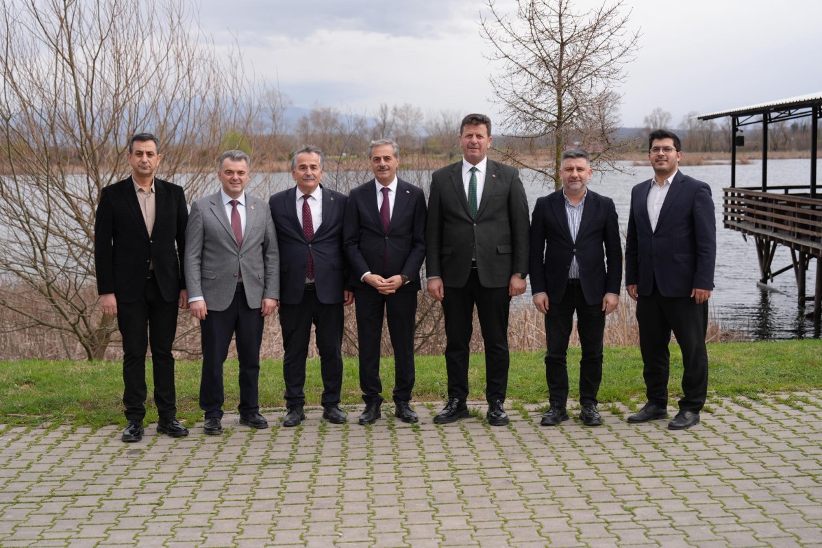 Başkan İshak Sarı ve Alemdar’dan Gölya Tabiat Parkı Ziyareti