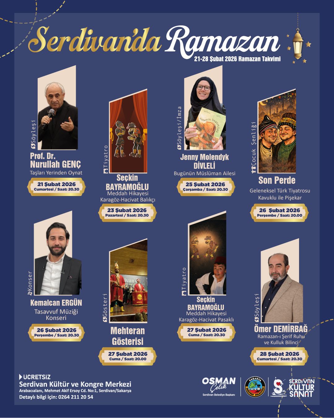 Serdivan’da Geleneksel Ramazan Ruhu Yeniden Canlanıyor