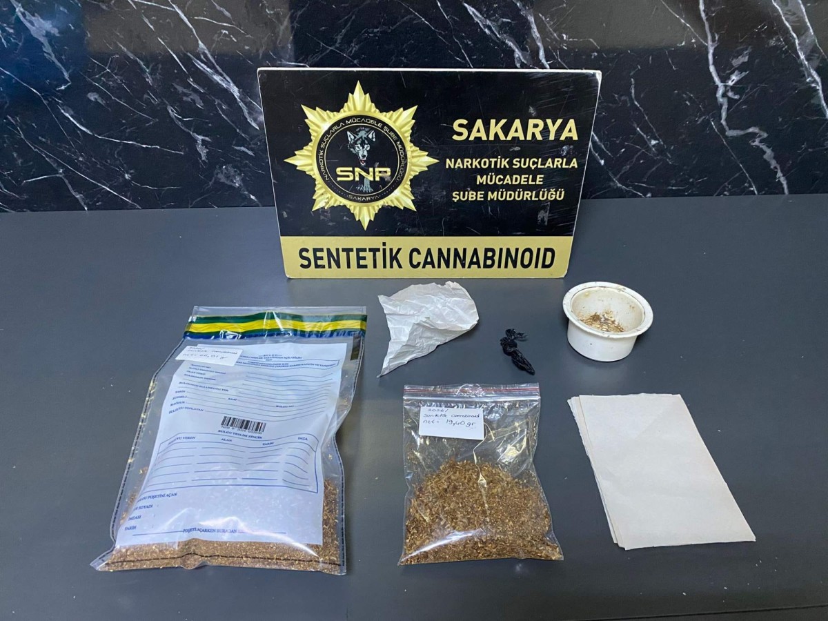  Sakarya’da Narkotik Operasyon