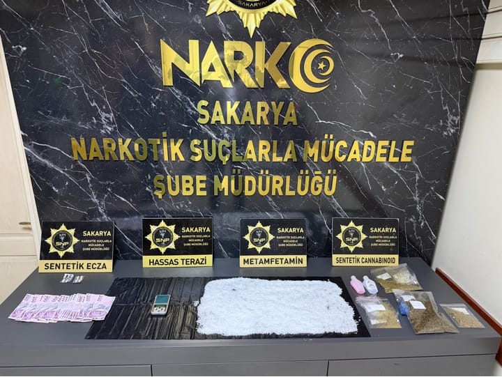 Sakarya’da Uyuşturucu Operasyon