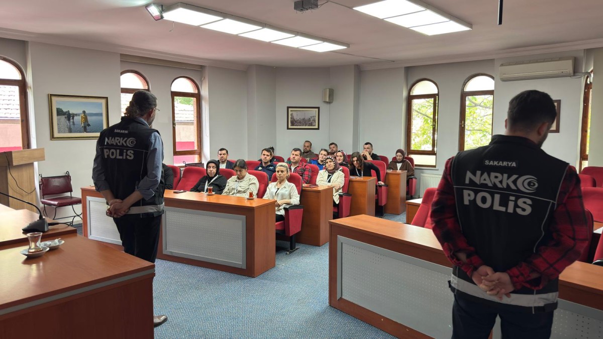 Sapanca Belediyesi Personeline Narkotik Farkındalık Eğitim