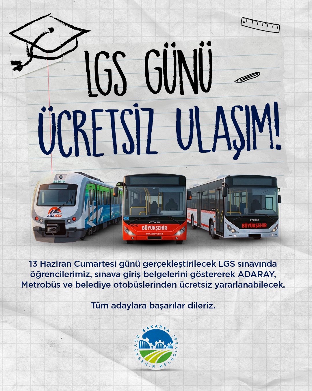 LGS İçin Sakarya’da Güvenlik, Koordinasyon ve Sessizlik Tedbirleri En Üst Seviyede