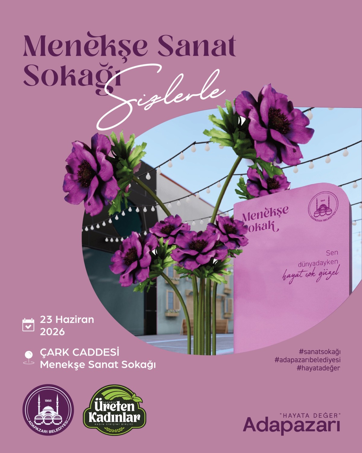Menekşe Sanat Sokağı Sizlerle