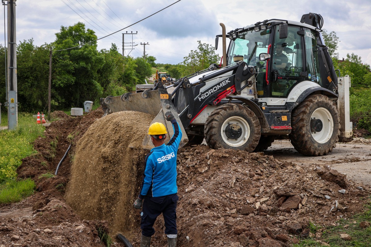 Kaynarca Ömerağa’da 2 bin 900 metrelik içme suyu hattı projesi tamamlandı