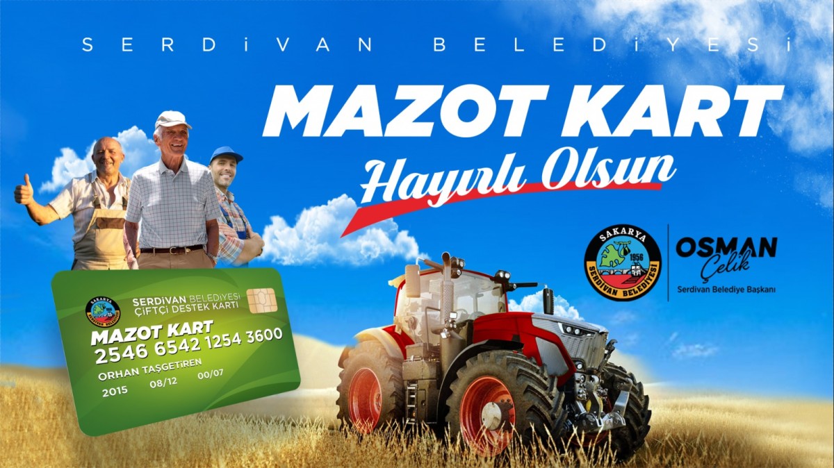 Serdivan'da Mazot Destek Projesi Tamamlandı