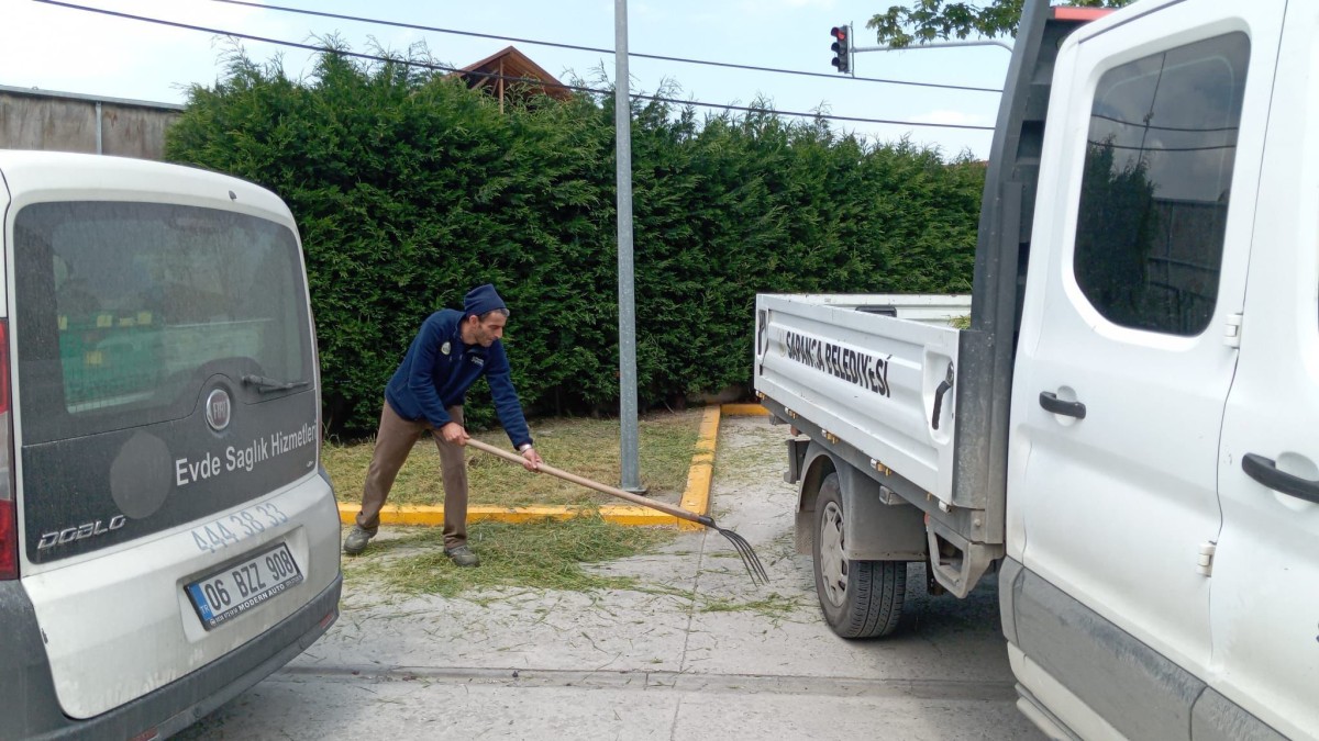 Sapanca’da Park ve Bahçelerde Hummalı Çalışma