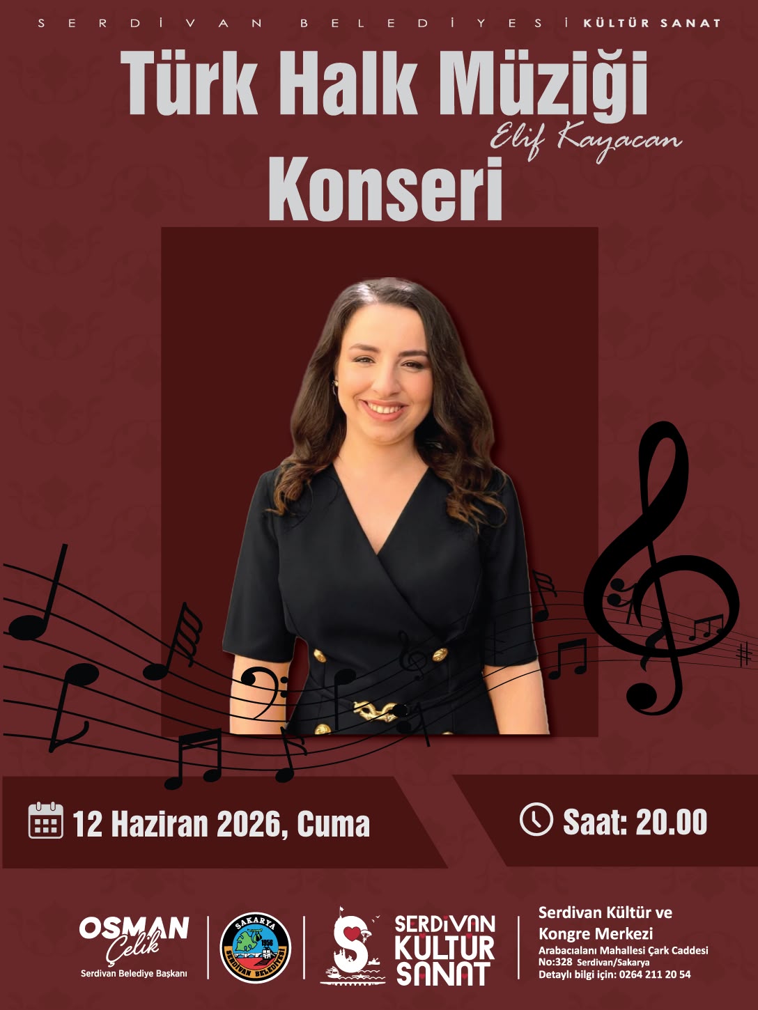 Türk Halk Müziği Ezgileri Serdivan’da Yankılanacak